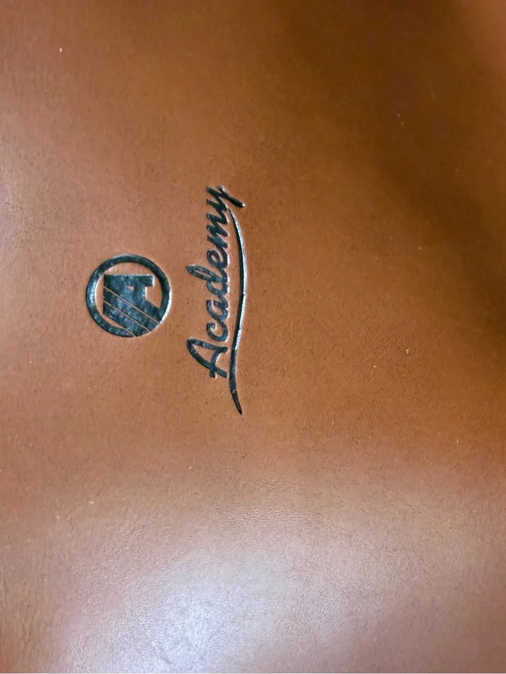 Academy brown leather